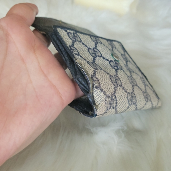 100% Authentic Gucci vintage web sherry line wallet - Picture 7 of 11